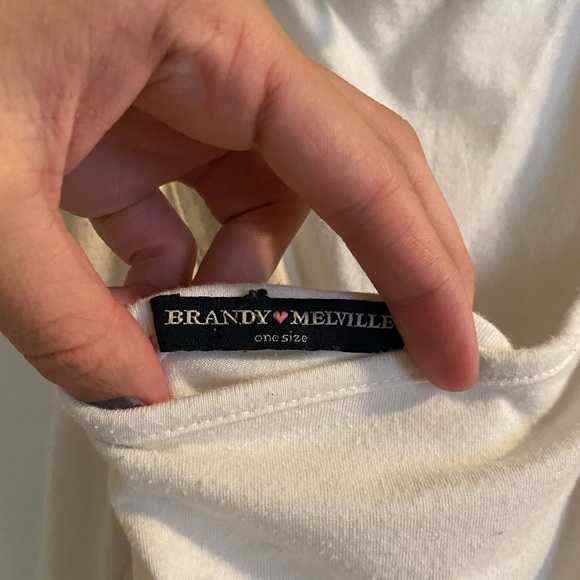 Brandy Melville White Halter Top OS! - Picture 6 of 6
